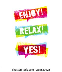 Creative Bright Brush Speech Bubbles