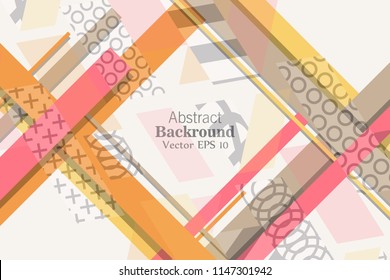 Creative brochure correspondence. Title page. Book cover. Own style. Abstraction.