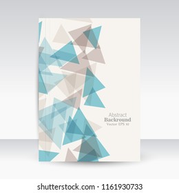 Creative brochure correspondence. Title page. Book cover. Own style. Abstraction on white background.