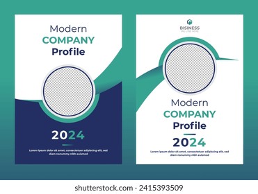 Creative Brochure cover design layout