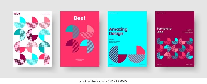 Kreatives Broschürendesign. Abstraktes Geschäftspräsentationslayout. Einzige Hintergrundvorlage. Buchcover. Poster. Bericht. Banner. Flyer. Markenidentität. Handbrief. Portfolio. Magazin. Pamphlet