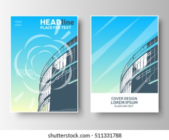 Creative brochure design. Color flyer template, leaflet layout. Beautiful magazine cover. Book cover