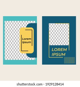 Creative brochure design. Brochure design, cover modern layout, annual report, poster, flyer in A4. Corporate report cover abstract geometric illustration design layout bundle. Vector illustration.