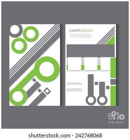 Creative brochure design / flyer design, eps10 Vector.