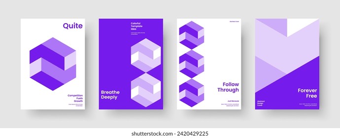 Diseño de folleto creativo. Plantilla de póster geométrico. Resumen de diseño de presentación de negocios. Portada del libro. Cartel. Antecedentes. Volante. Informe. Folleto. Cuaderno. Folleto. Revista. Diario. Boletín