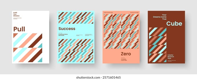 Creative Brochure Design. Geometric Report Layout. Abstract Background Template. Poster. Business Presentation. Flyer. Book Cover. Banner. Handbill. Pamphlet. Leaflet. Newsletter. Journal. Notebook