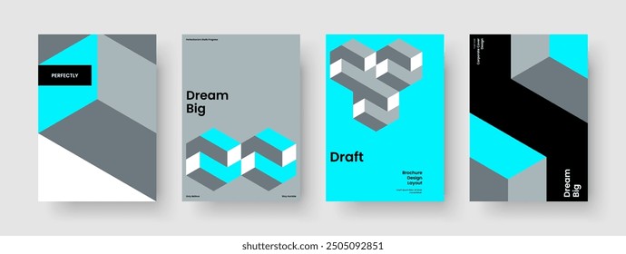 Creative Brochure Design. Isolated Book Cover Layout. Geometric Poster Template. Background. Report. Flyer. Banner. Business Presentation. Magazine. Journal. Leaflet. Handbill. Brand Identity