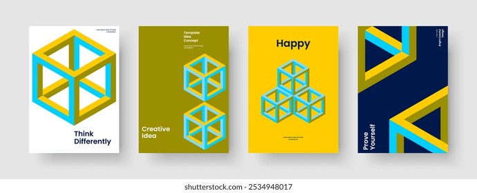 Design de folheto criativo. Layout Isolado De Capa De Livro. Modelo de cartaz abstrato. Apresentação de negócios. Relatório. Faixa. Histórico. Panfleto. Notebook. Diário. Revista. Panfleto. Catálogo. Publicidade