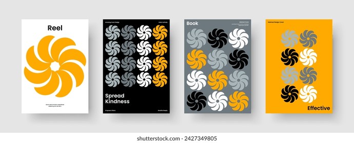 Diseño de folletos creativos. Plantilla de folleto aislada. Diseño de portada de libro moderno. Pancarta. Presentación empresarial. Cartel. Informe. Antecedentes. Folleto. Catálogo. Cuaderno. Publicidad. Prospecto. Cartera