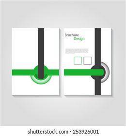 Creative Brochure design template, eps10 Vector.