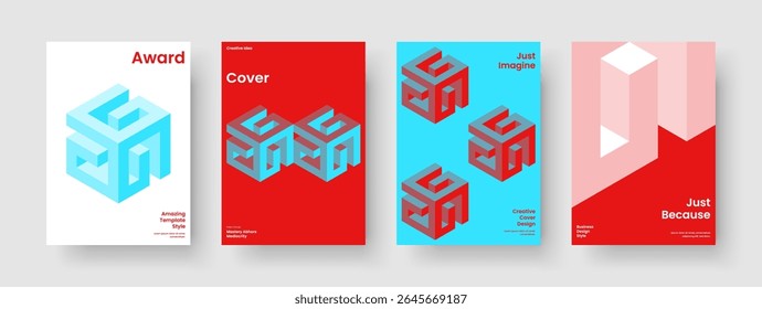 Layout do folheto criativo. Design de Panfleto Geométrico. Modelo de Capa de Livro Abstrata. Relatório. Apresentação de negócios. Histórico. Faixa. Cartaz. Folheto informativo. Carteira. Notebook. Panfleto. Catálogo. Revista