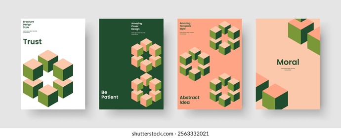 Creative Brochure Layout. Geometric Poster Template. Isolated Background Design. Report. Book Cover. Flyer. Business Presentation. Banner. Notebook. Newsletter. Advertising. Brand Identity