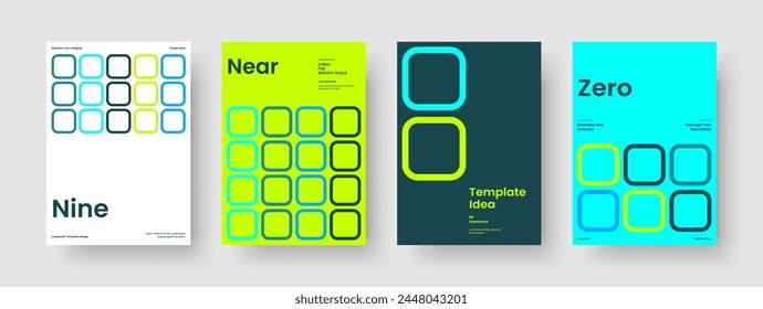 Creative Brochure Layout. Isolated Book Cover Template. Abstract Poster Design. Banner. Report. Business Presentation. Background. Flyer. Journal. Leaflet. Portfolio. Brand Identity. Advertising
