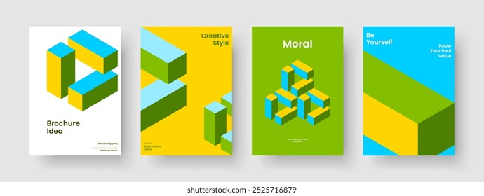 Creative Brochure Layout. Isolated Flyer Template. Geometric Report Design. Business Presentation. Background. Book Cover. Banner. Poster. Advertising. Magazine. Pamphlet. Newsletter. Handbill