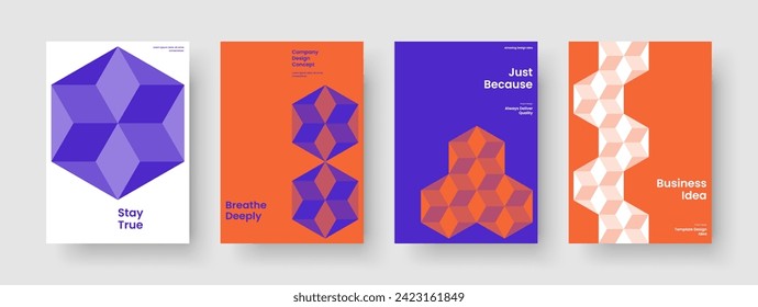 Diseño de folleto creativo. Plantilla de fondo moderna. Diseño de portada de libro aislado. Presentación de negocios. Volante. Cartel. Informe. Cartel. Folleto. Identidad de marca. Diario. Cartera. Billete