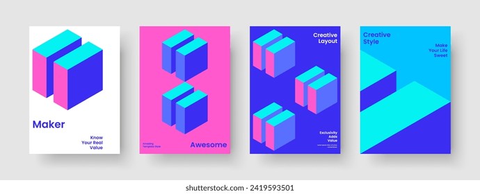Creative Brochure Template. Abstract Background Design. Geometric Book Cover Layout. Report. Banner. Flyer. Business Presentation. Poster. Newsletter. Advertising. Notebook. Portfolio. Magazine