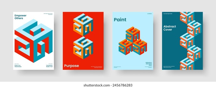 Kreativbroschüre Vorlage. Abstraktes Hintergrundlayout. Modernes Business-Präsentationsdesign. Buchumschlag. Poster. Bericht. Flyer. Banner. Broschüre. Katalog. Portfolio. Notebook. Werbung