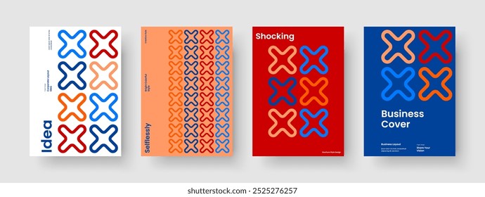 Plantilla de folleto creativo. Abstractas diseño de carteles. Diseño de portada de libro aislado. Anuncio. Volante. Informe. Presentación de Negocios. Antecedentes. Revista. Boletín informativo. Cartera. Panfleto. Publicidad