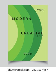 Modelo de publicação criativa. Apresentação de negócios, Panfleto, Banner, Relatório, Cartaz, Publicidade, Design moderno de capa de livro