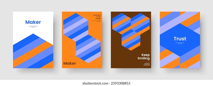 Creative Brochure Template. Geometric Book Cover Layout. Abstract Banner Design. Report. Background. Flyer. Poster. Business Presentation. Notebook. Newsletter. Leaflet. Catalog. Pamphlet. Handbill