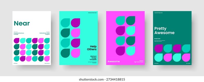 Creative Brochure Template. Geometric Book Cover Design. Abstract Background Layout. Poster. Report. Business Presentation. Flyer. Banner. Leaflet. Notebook. Pamphlet. Brand Identity. Newsletter