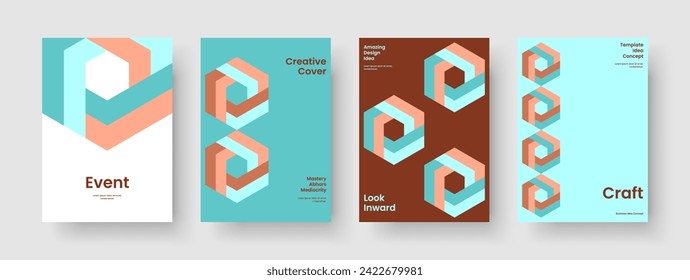 Creative Brochure Template. Isolated Flyer Design. Geometric Business Presentation Layout. Banner. Report. Background. Book Cover. Poster. Portfolio. Brand Identity. Leaflet. Notebook. Pamphlet
