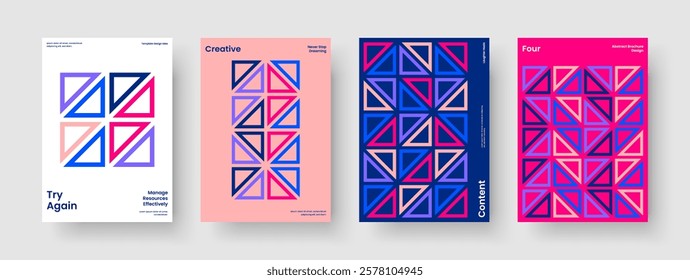 Creative Brochure Template. Isolated Flyer Design. Geometric Background Layout. Book Cover. Banner. Business Presentation. Report. Poster. Handbill. Advertising. Newsletter. Leaflet. Brand Identity