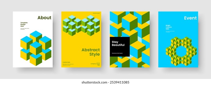 Creative Brochure Template. Modern Background Design. Geometric Book Cover Layout. Banner. Poster. Flyer. Business Presentation. Report. Handbill. Newsletter. Notebook. Brand Identity. Leaflet
