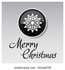 Creative bubble icon christmas for background, card  .etc