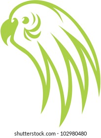 Creative Budgerigar Parrot Illustration