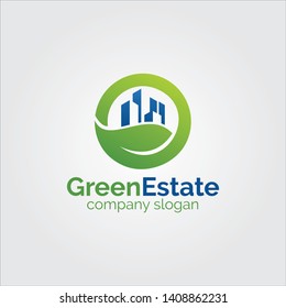 Creative Building Concept Logo Design Template.