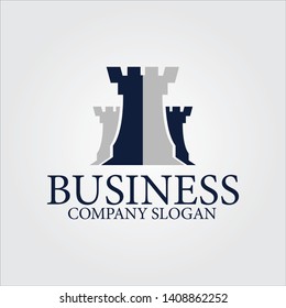 Creative Building Concept Logo Design Template.
