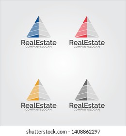 Creative Building Concept Logo Design Template.