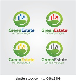 Creative Building Concept Logo Design Template.