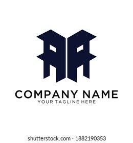 Plantilla de diseño de logotipos de concepto de construcción creativa