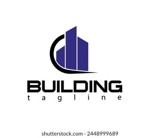 creative building logo design tempate