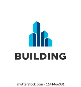 City Logo Apartment Icon Building Symbol Stock Vector (Royalty Free ...