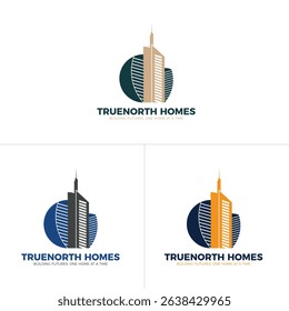 Creative Building Logo Vector Template