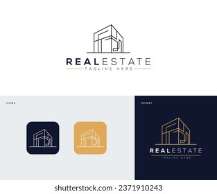 Creative Building Real Estate Logo