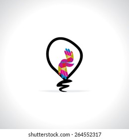 creative bulb idea concept teamwork idea 