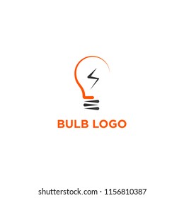 creative bulb logo, smart, idea logo vector
