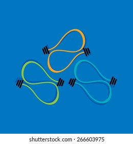 creative bulb vector illustration
