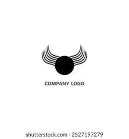 creative bull company logo black color, t shirt design 