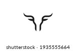 Creative Bull Head Logo Design Vector Icon Symbol Illustration