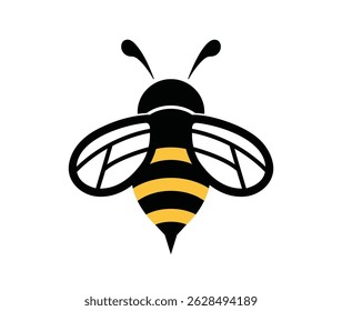 creative bumble bee logo vector design symbol