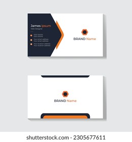 Creative Busienss Card Template. Editable Creative Visiting card background