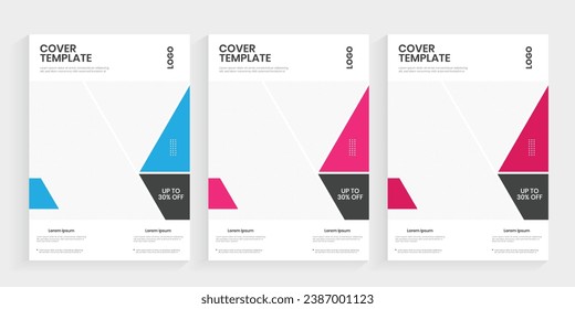 Creative business agency marketing a4 flyer, workshop seminar corporate annual report, one-sided poster case study template