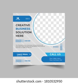Creative Business Banne Design Vector 