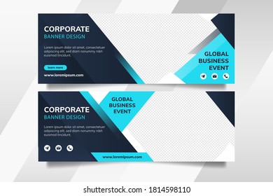 Creative business banner design template