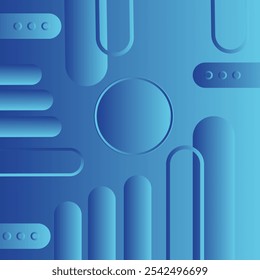 Creative business blue geometric gradient light technology lines background Modern futuristic background